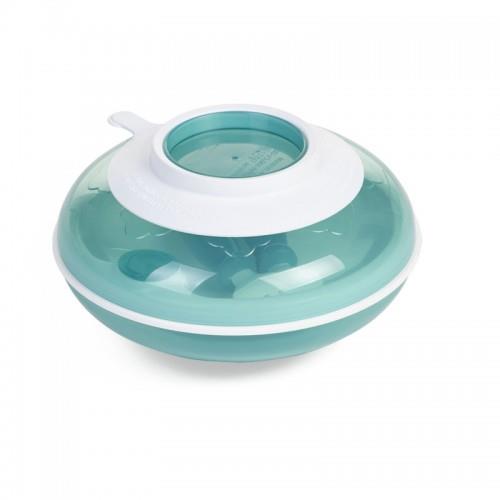 childhome WARMTEBORD+BESTEK aqua & WIT