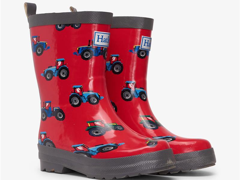 Hatley kids Regenlaarsjes tractor