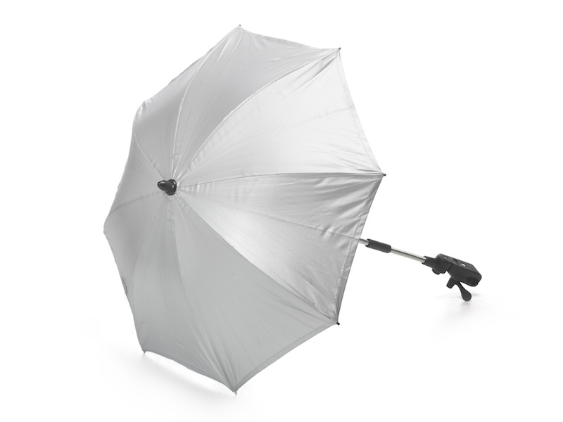 Mamelou Parasol 70 cm uni zilver