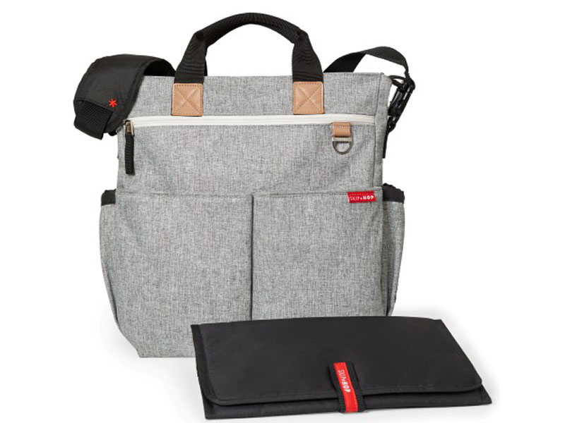 Skip hop duo signature verzorgingstas grey melange