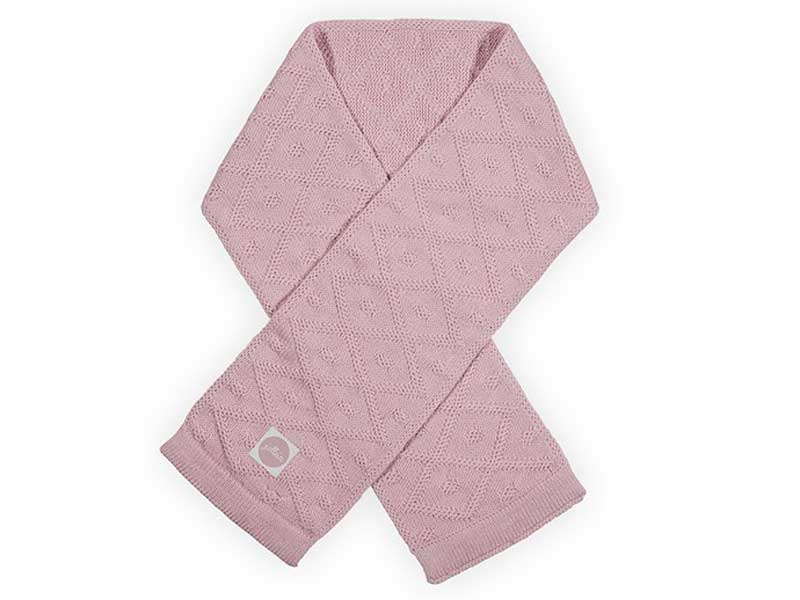 Jollein sjaal Diamond knit pink