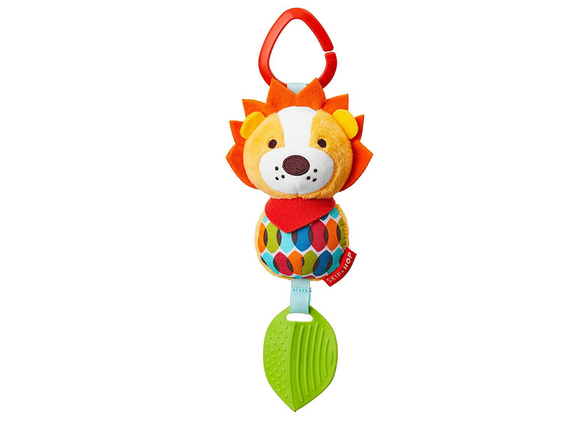 Skip hop Bandana Buddies Chime & Teether leeuw