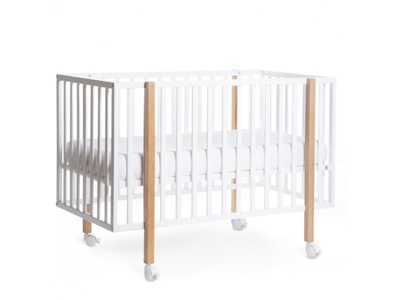 childhome Bed ref122 wit/naturel 60x120