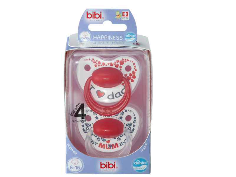 BiBi Duo verpakking dental mama en papa 6-16m