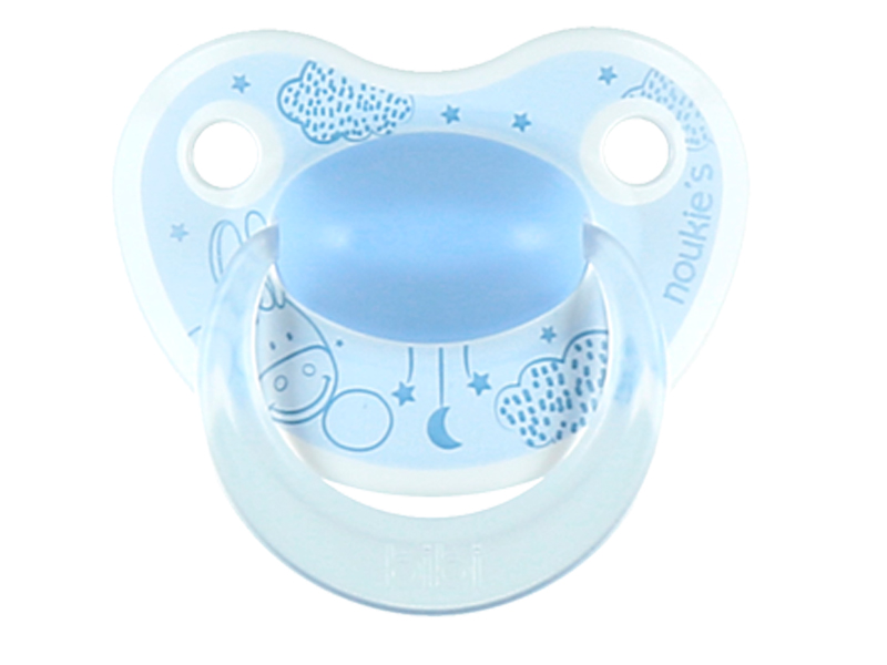 BiBi Noukies Blauw ezeltje " 0-6m dental