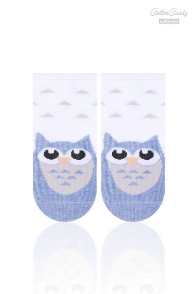 steven sokken sokken blauwe uil