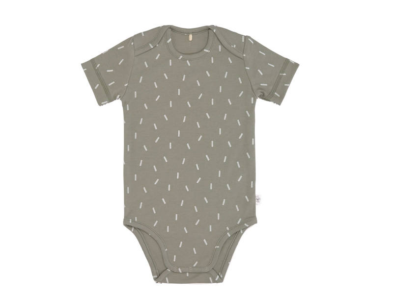 Lassig Body met korte mouwen olive