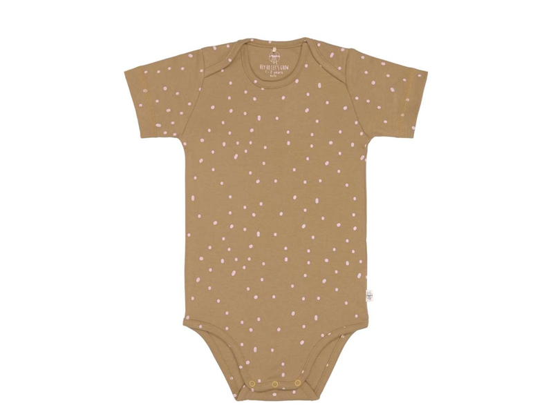 Lassig Body met korte mouwen mustard