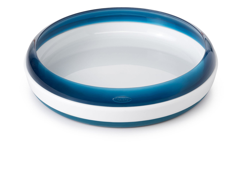 oxo tot Bord met hoge scheprand blauw