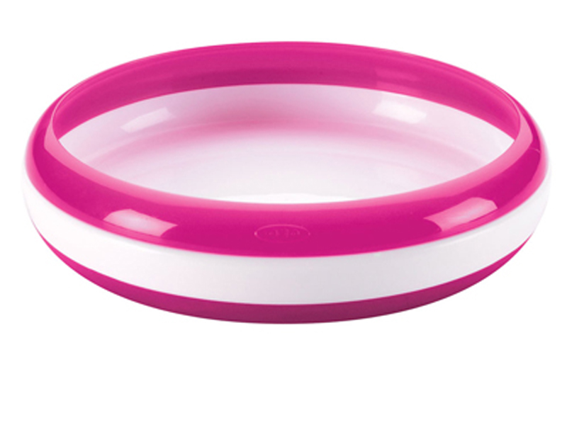 oxo tot Bord met hoge scheprand pink