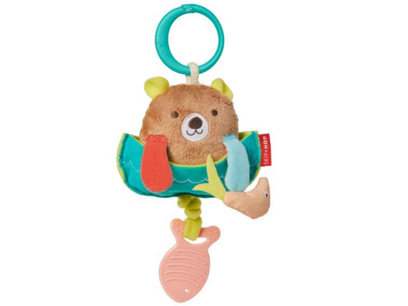 Skip hop Camping Cubs Jitter Stroller Toy