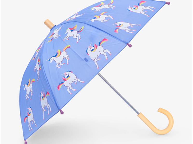 Hatley kids Paraplu dance unicorn veranderd van kleur in de regen !