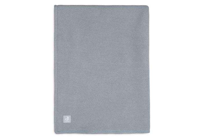 Jollein Deken wieg Gebreid / Fleece 75x100 Grey