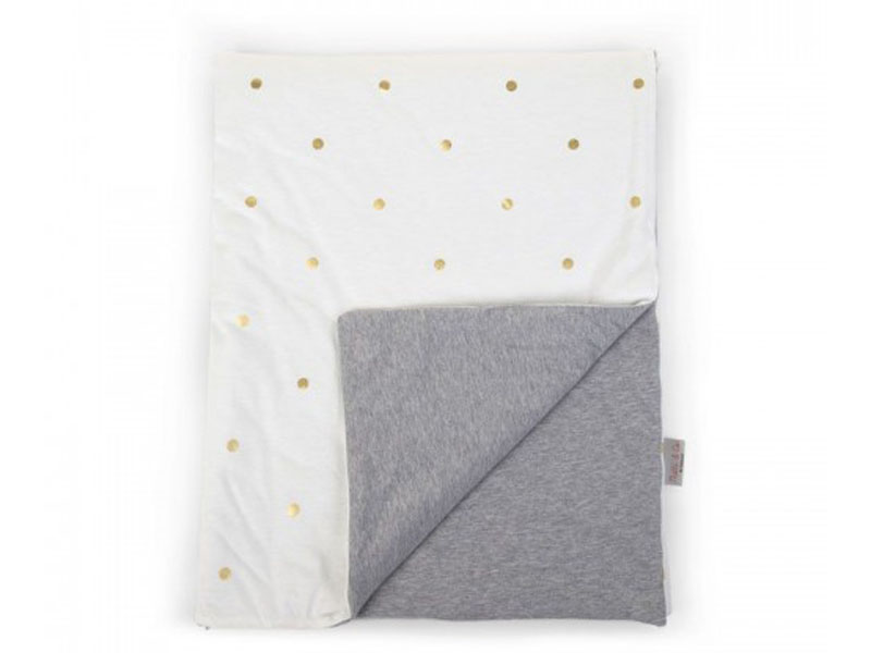 childhome dekentje gold dots