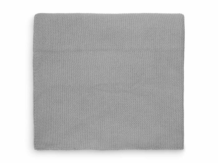 Jollein Deken wieg 75x100cm Basic knit grey