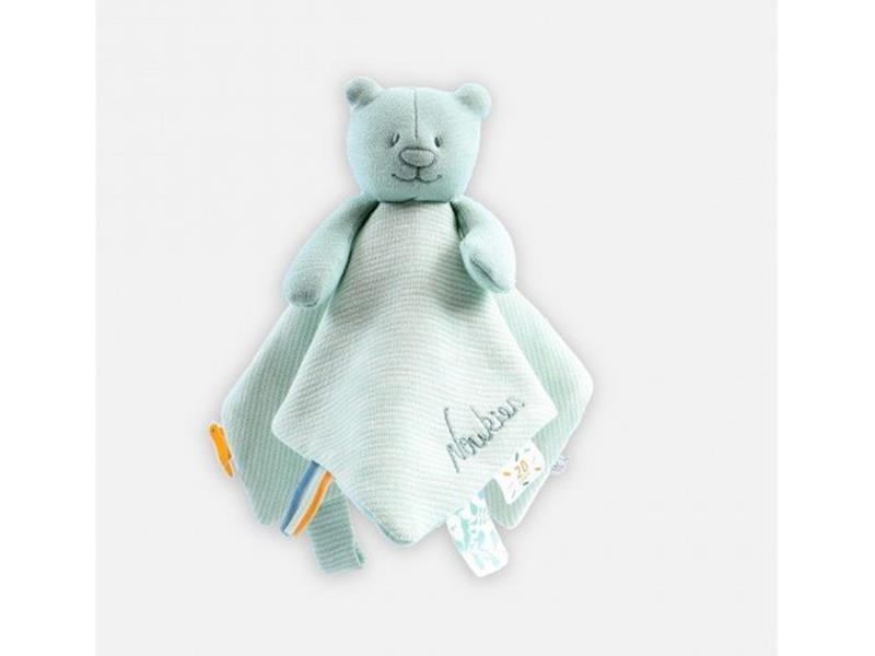 Noukies Doudou doekje bio mint groen