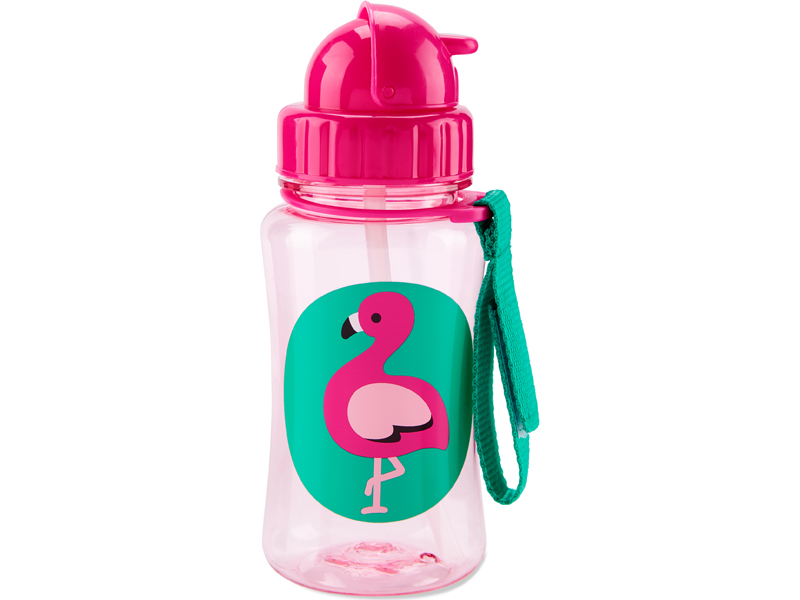 Skip hop Straw bottle flamingo
