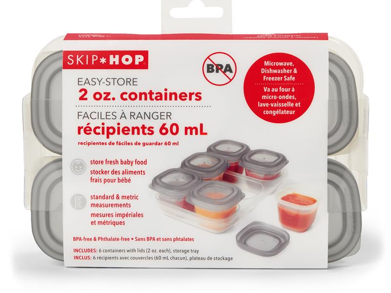 Skip hop Easy Store containers 2 oz. - 60 ml
