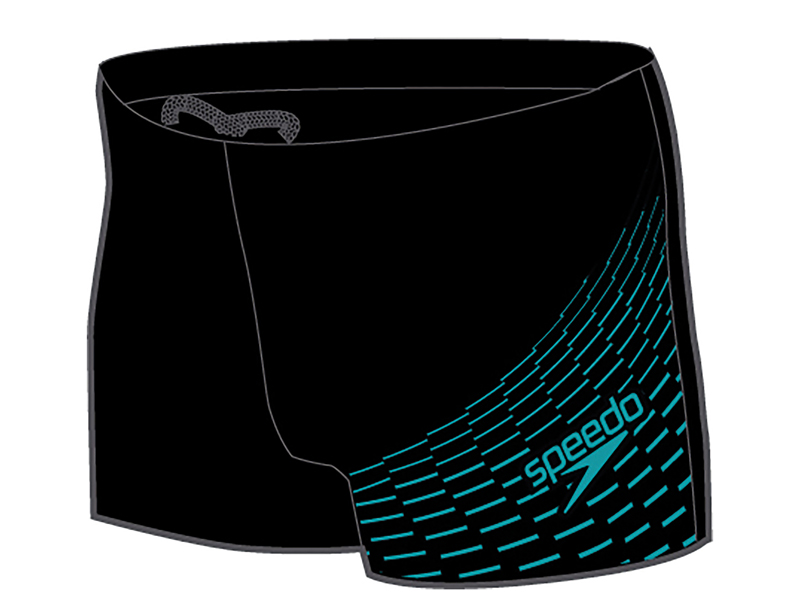 Speedo Aqua short medley black/green