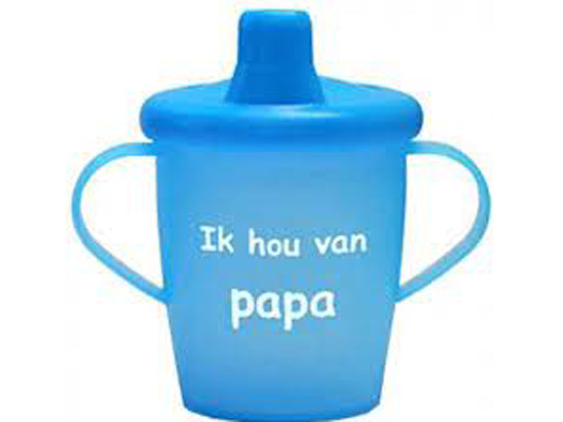 kiddyboo Teutbeker blauw zonder tekst !