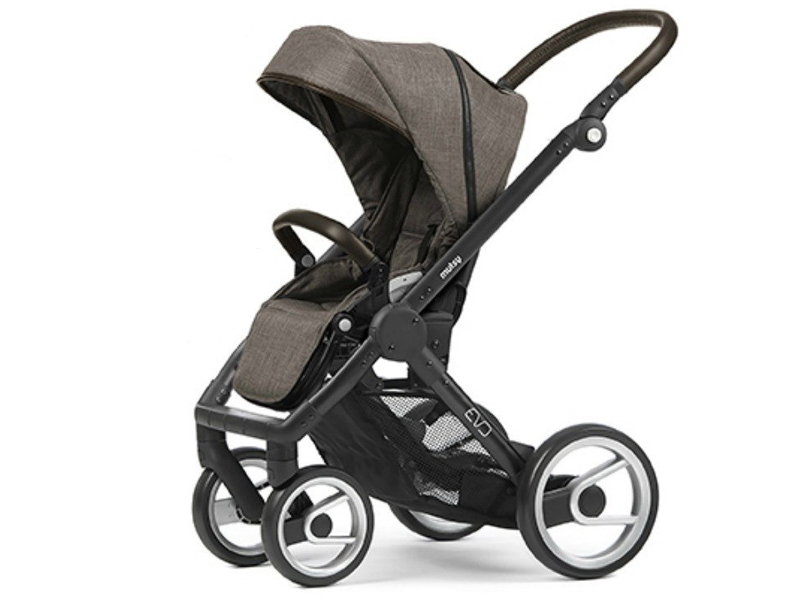 mutsy kinderwagen evo farmer shadow Earth (frame+zit+kap) laatste stuk!