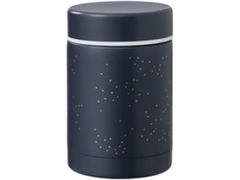 Fresk Food jar idigo dots bleu