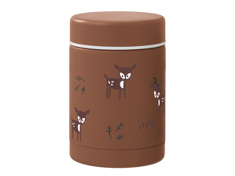 Fresk Food jar deer brown