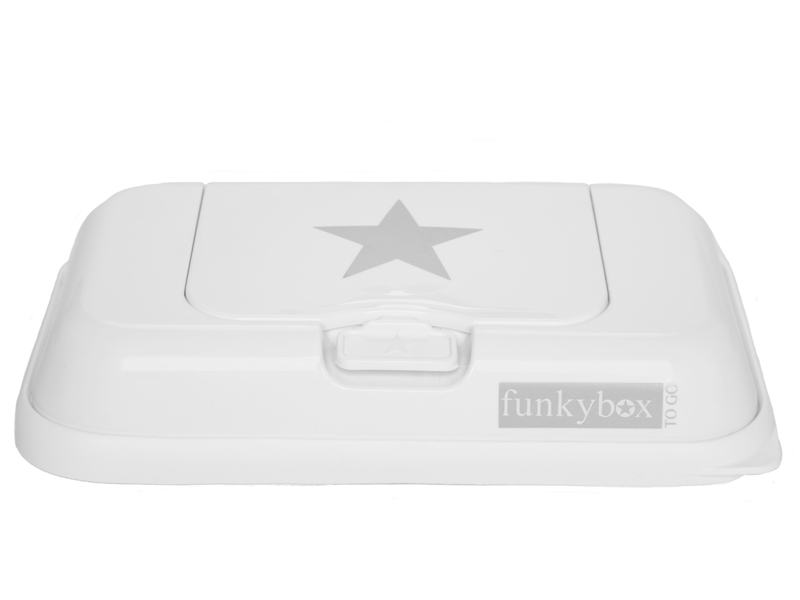 funky box funky box wit-zilver sterren onderweg model