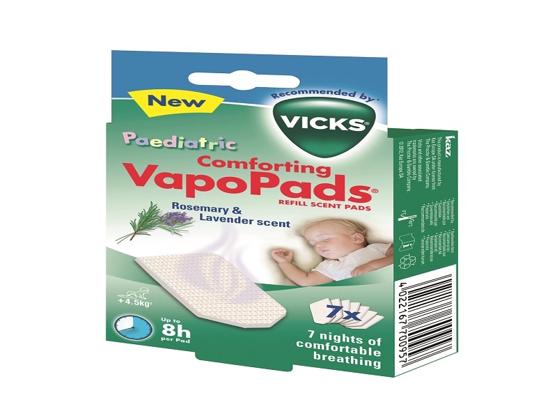 Vicks Vapo 7X lavendel/rozemarijn pads VBR-7