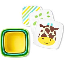 Skip hop Zoo snack containers (set of 3) - Giraffe