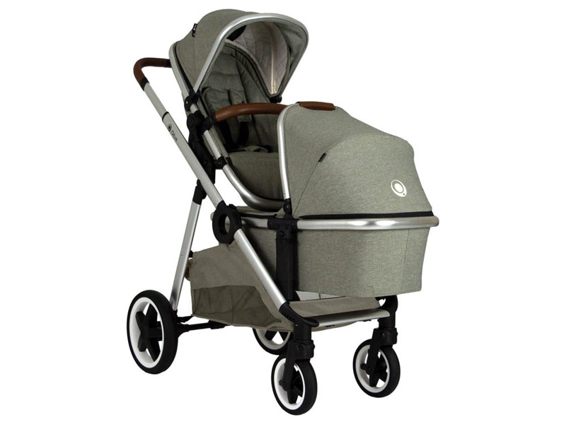 qtus DuetPro Kinderwagen NEW Green 2 in1