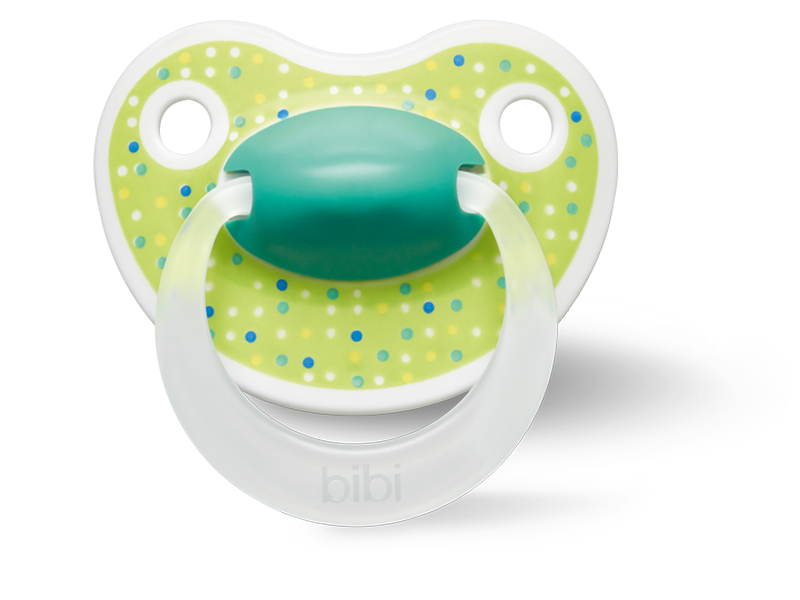 BiBi Groene stipjes speen " 0-16m+ dental