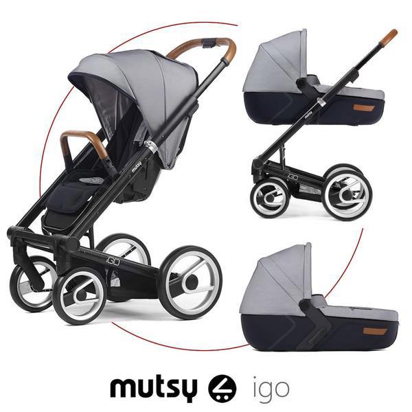 mutsy set kinderwagen igo farmet I2  + gratis regenhoes + gratis drankbekerhouder