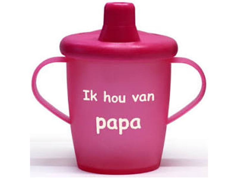 kiddyboo Teutbeker ik hou van papa roos