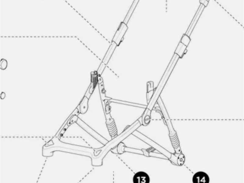 Thule Sleek frame onderstel