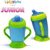 kiddyboo junior beker blauw/ roos