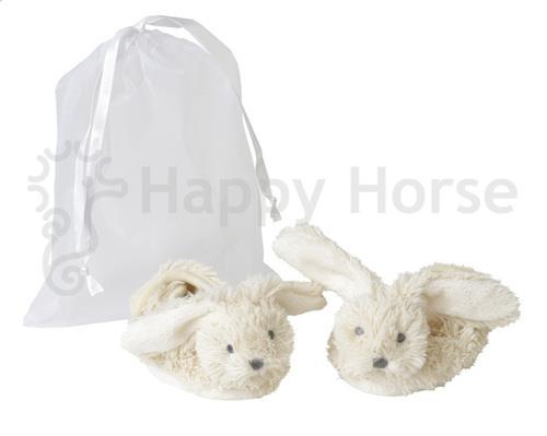 Happy horse konijnen slofjes wit