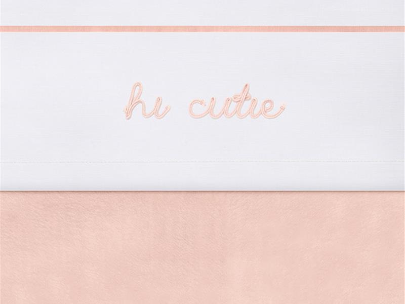 Jollein laken 75x100 hi cutie pink