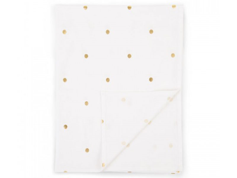 childhome Lakentje gold dots