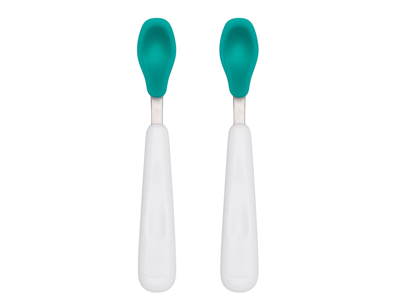 oxo tot Set van 2 lepeltjes soft groen