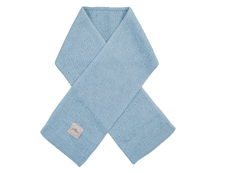 Jollein Sjaal Soft knit soft blue