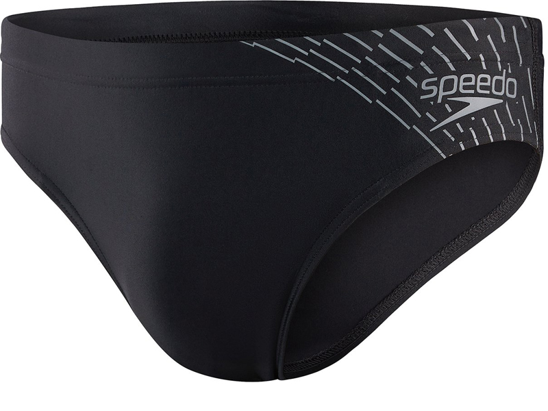 Speedo Zwembroek Medley grey/ black SLIP