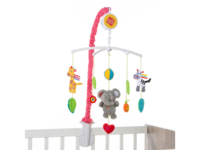 labe label Musical Mobile Elephant