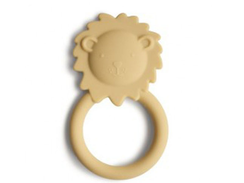 Mushie Siliconen teether LION