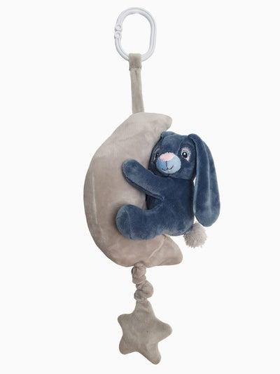 MYTEDDY My bunny bleu knuffel musical