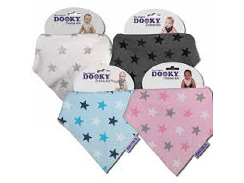 dooky nekslab met sterren diverse kleuren