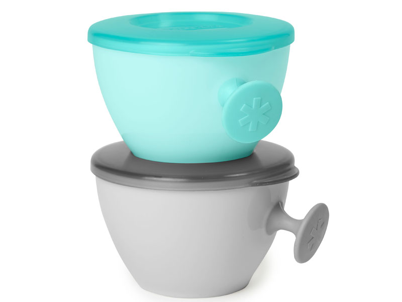 Skip hop Easy grab bowl grey / mint