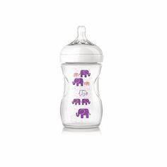 Avent naturel voedingsfles 260 ml met olifant