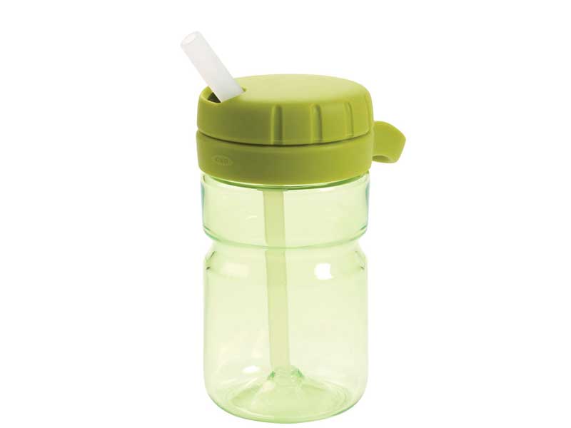 oxo tot twist top drinkbeker met rietje groen