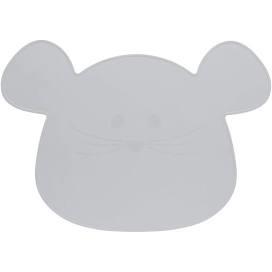 Lassig siliconen placemat mouse grijs
